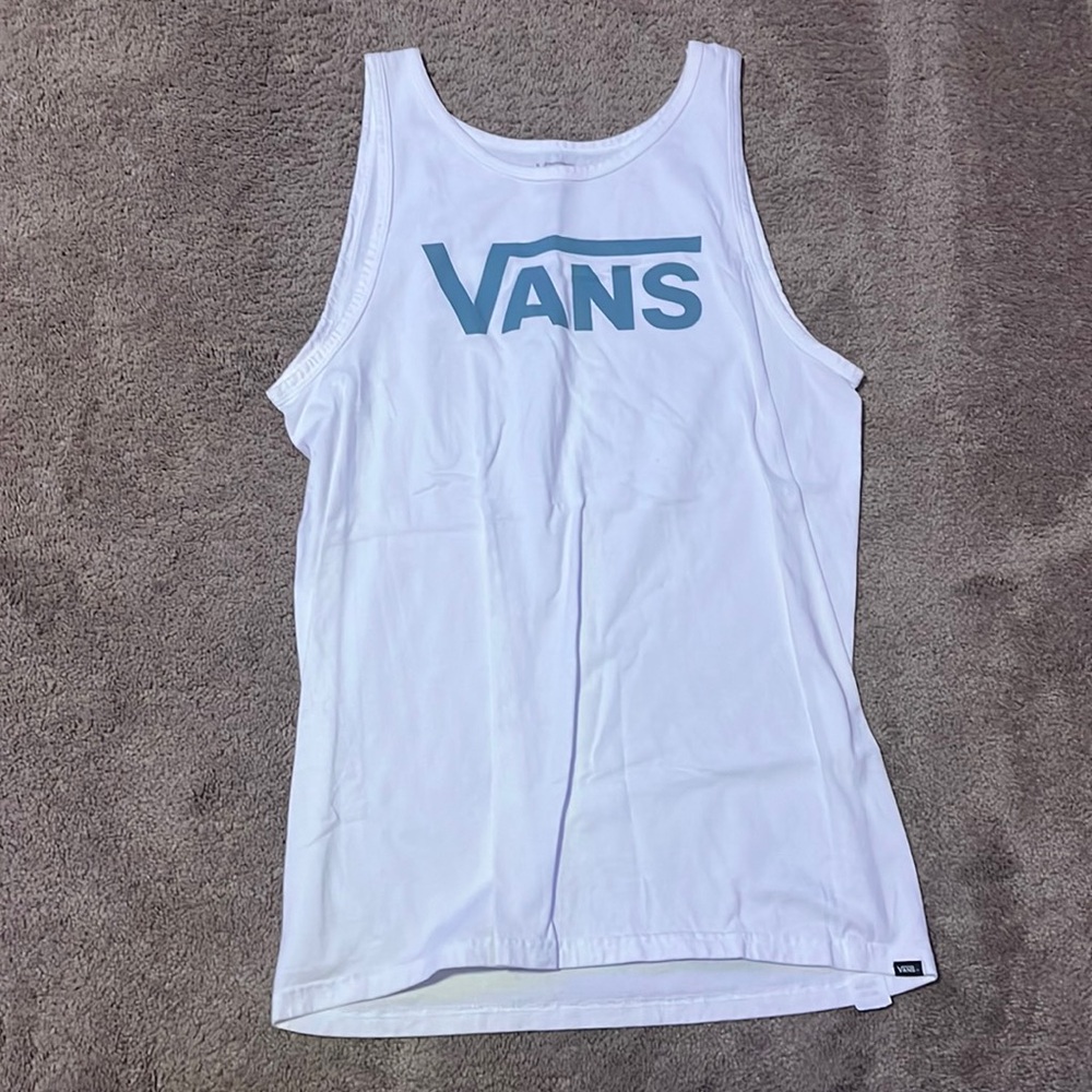 White Vans Tank top